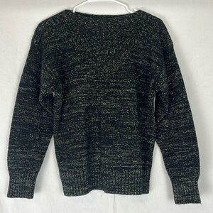 Vintage Black Shimmer Meister Sweater